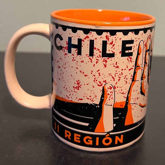 Set of 2 CHILE Souvenir Mugs ~ Puerto Montt & Los Lagos Region ~ South America - Picture 4 of 15